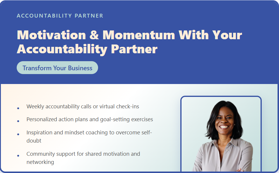 Motivation & Momentum With Your Accountability Partner